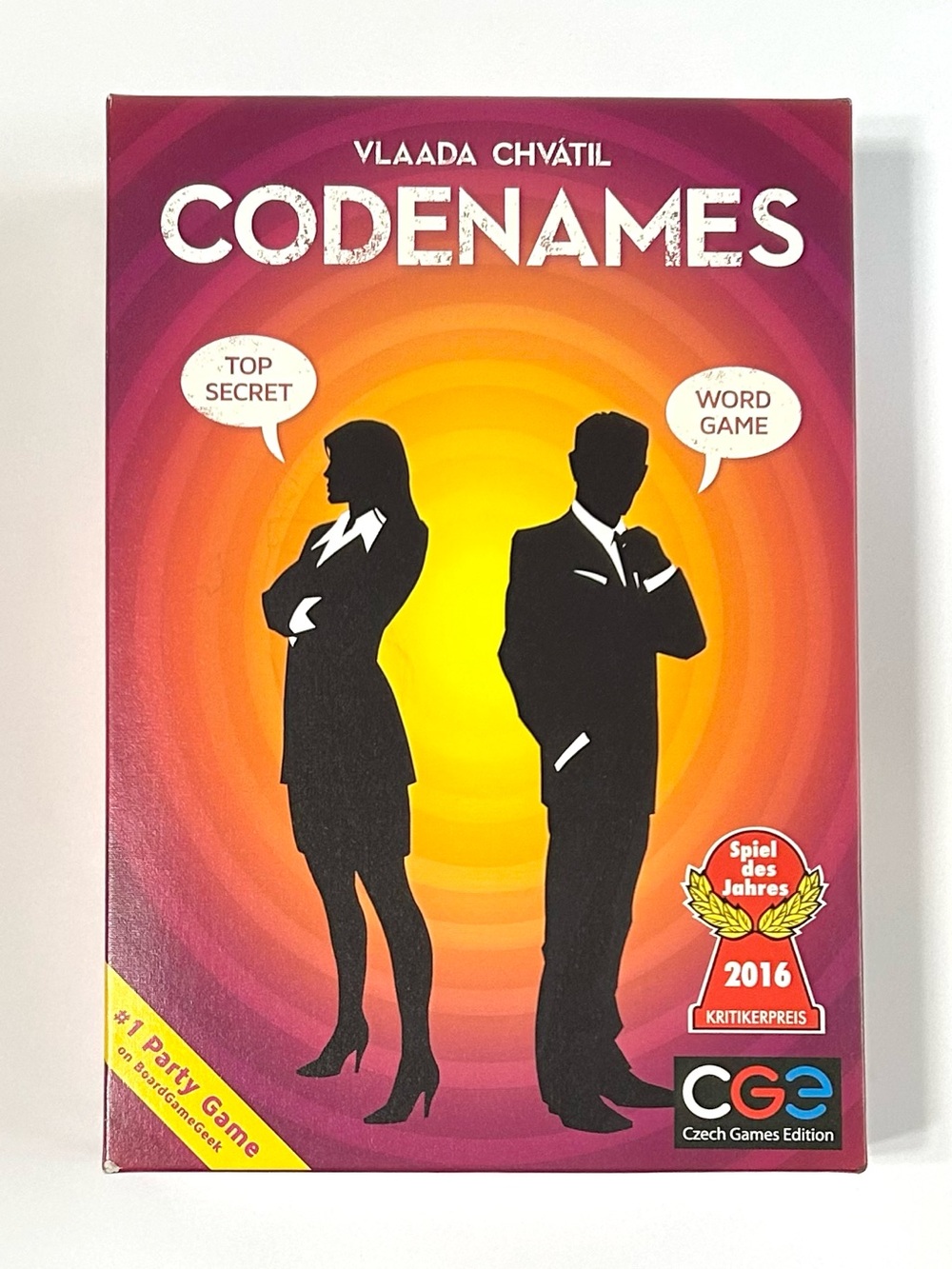Codenames Game Top Secret Word Game